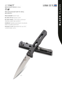 COUTEAUX POCHE FACT Benchmade