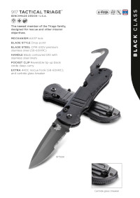NAVALLES TACTICAL TRIAGE Benchmade