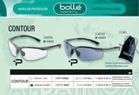 SAFETY GLASSES CONTOUR BOLLE