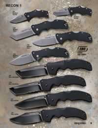 RECON 1 TACTICAL FOLDING KNIVES ColdSteel