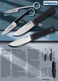 COUTEAUX TACTIQUES BIRD MASTER HUNTER ColdSteel