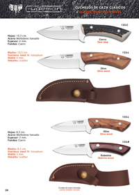 COUTEAUX CHASSE 6 Cudeman