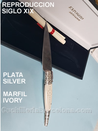 REPRODUCTION NSC19 SILVER IVORY Exposito