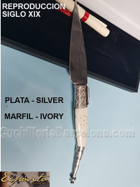 REPRODUCTION NSE21 SILVER IVORY Exposito