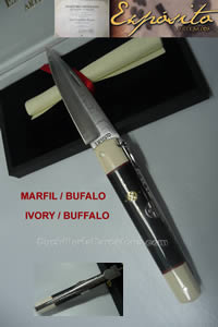 POCKET KNIFE STD 503 IVORY BUFFALO Exposito