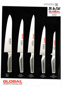 GLOBAL FORGED JAPANESE KNIVES GLOBAL