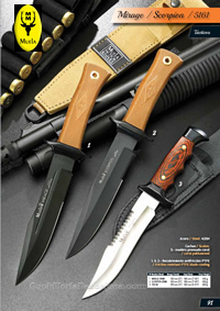 TACTICAL KNIVES MIRAGE SCORPION 5161 Muela