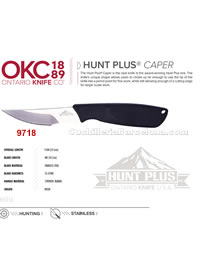 HUNT PLUS CAPER HUNTING KNIFE Ontario