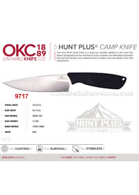 HUNT PLUS CAMP HUNTING KNIFE Ontario