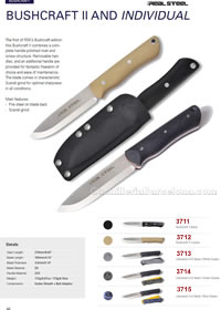 COUTEAUX BUSHCRAFT II AND INDIVIDUAL RealSteel