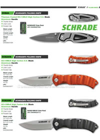 SCH221 SCH224 TACTICAL FOLDING KNIVES Schrade