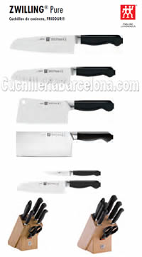  FACAS COZINHA ZWILLING PURE 2 Zwilling