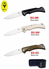 COLTELLI TASCA BX-9M BX-9G BX-9W Muela