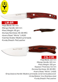CUCHILLOS LM-8R Y CS-11R Muela