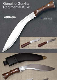GENUINE GURKHA REGIMENTAL KUKRI Windlass